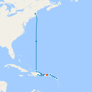 Puerto Plata, St. John's & Tortola with Boston and San Juan Stays
