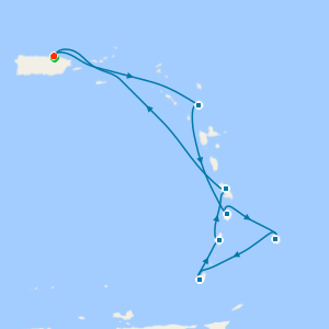 Southern Caribbean From San Juan with Stay