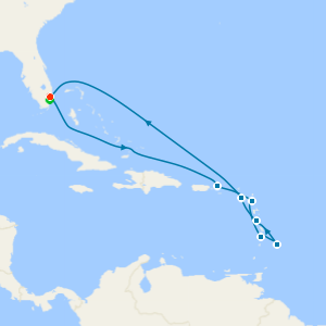 Best Of Southern Caribbean with Miami Beach Stay