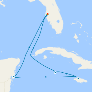 Perfect Day Mexico & Cayman From Tampa with Stay