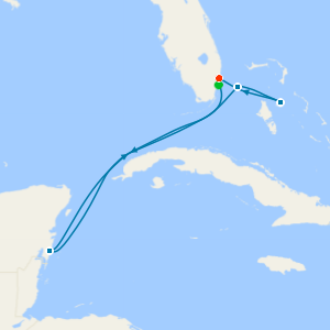 Perfect Day Mexico & Bahamas with Miami Beach Stay