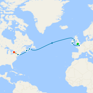 Transatlantic from Southampton with New York & Niagara Falls Stays