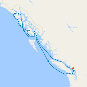 Canada & Alaska from Vancouver with Stay