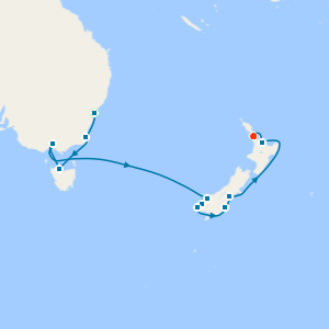 Australia & New Zealand from Sydney to Auckland with Stays 