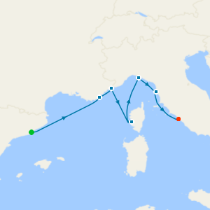 The Best of the Western Mediterranean from Barcelona - Fly Cruise