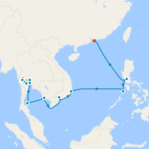 6 Nt Bangkok & River Kwai Tour & Eastern Exotic to Hong Kong