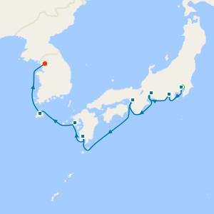 Japan & South Korea with Tokyo Stay