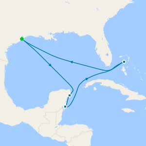 Western Caribbean from Galveston