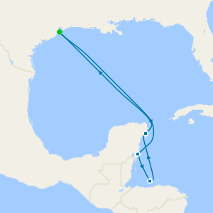 Western Caribbean from Galveston