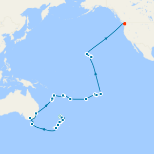 Auckland Stay, New Zealand, Australia & South Pacific Crossing to Seattle