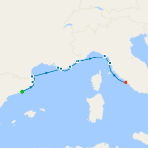 Iconic Italy & The French Riviera From Barcelona