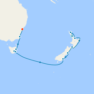 Australia & New Zealand from Auckland to Sydney with Stays