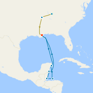 Deep South Music Adventure includes Nashville, Memphis & New Orleans with Tours and Western Caribbean Cruise