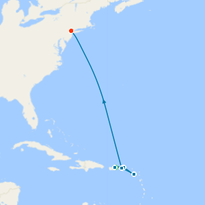 Southern Caribbean with San Juan and New York Stays