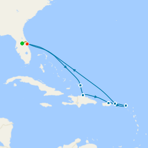 Universal Orlando Resort Stay with Eastern Caribbean with St. Thomas from Port Canaveral