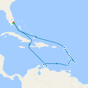 Circle Caribbean from Ft. Lauderdale with Miami Beach Stay