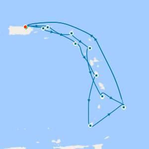 Southern Caribbean Adventurer from San Juan with Stay