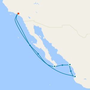 Mexican Riviera from Los Angeles with Stay
