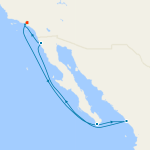 Mexican Riviera from Los Angeles with Stay