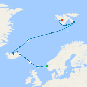 Faroe Islands, Iceland, Spitsbergen – Island Hopping In and Around the Arctic (Northbound)