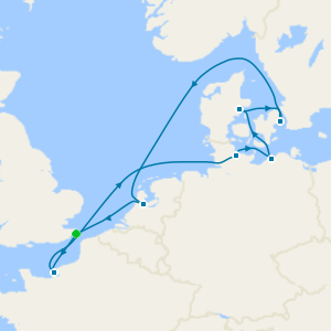 Northern Europe from Dover
