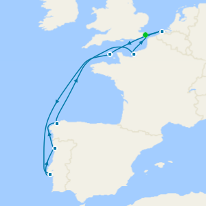 Solar Eclipse, Spain, Portugal & France from Dover