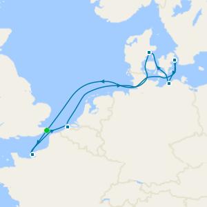 Northern Europe from Dover
