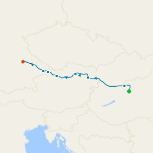 Delightful Danube river cruise from Budapest to Regensburg
