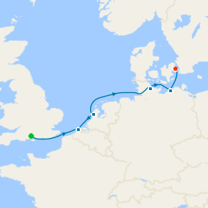 Northern Europe from Southampton with Copenhagen Stay