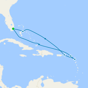 Eastern Caribbean cruise from Miami