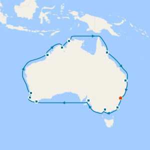 Sydney Stay, Hunter Valley Vineyards & Australia Circumnavigation