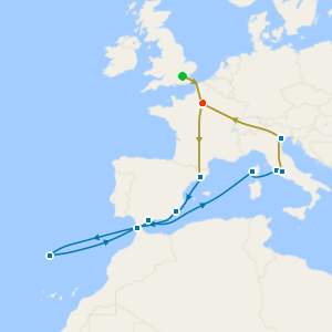 Europe by Rail - No Fly Voyage with Venice Simplon-Orient-Express, Spain, Portugal & Morocco from Barcelona