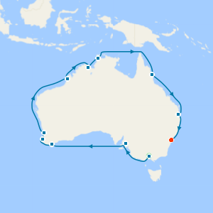 Australia Circumnavigation from Melbourne to Sydney with Stays 