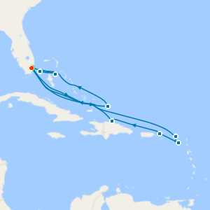Bahamas & Caribbean with Miami Beach Stay