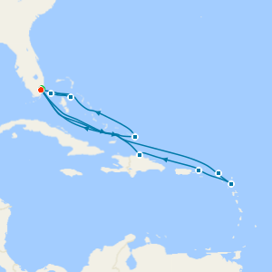 Bahamas & Caribbean with Miami Beach Stay