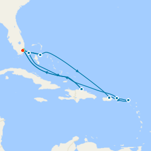 Bahamas & Caribbean with Miami Beach Stay