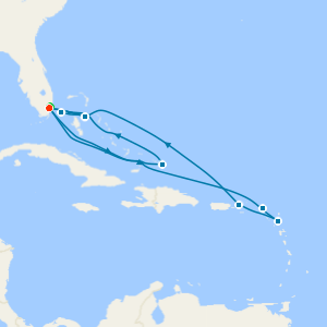 Bahamas & Caribbean with Miami Beach Stay