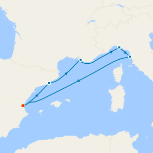 Spain, France & Italy from Valencia with Stay