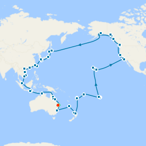  Brisbane's Koala's & Circle Pacific with Stay