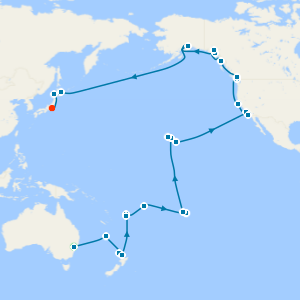 Sydney Stay, Hunter Valley Vineyards & Circle Pacific to Tokyo 