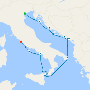 Italy, Montenegro & Croatia