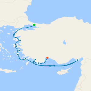 Istanbul to Antalya