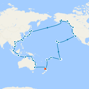 Circle Pacific from Auckland with Stay