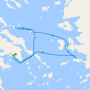 Aegean Gems with Athens Stay