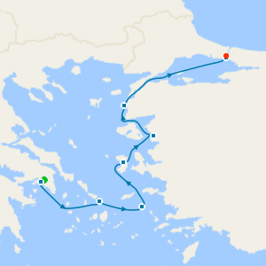 Delightful Dervishes with Athens and Istanbul Stays