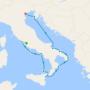 Italy, Montenegro, Croatia with Rome Stay