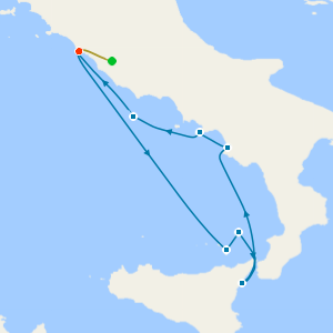 Icons of the Italian Coast with Rome Stay