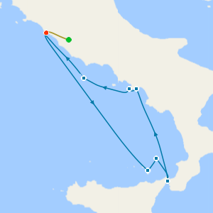 Amalfi Coast & Sicily with Rome Stay