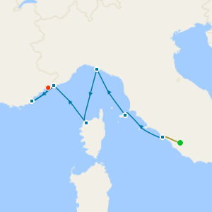 Voiles de St. Tropez with Rome and Nice Stays