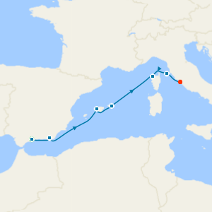 Spain, Balearic Islands & Italy with Malaga Stay